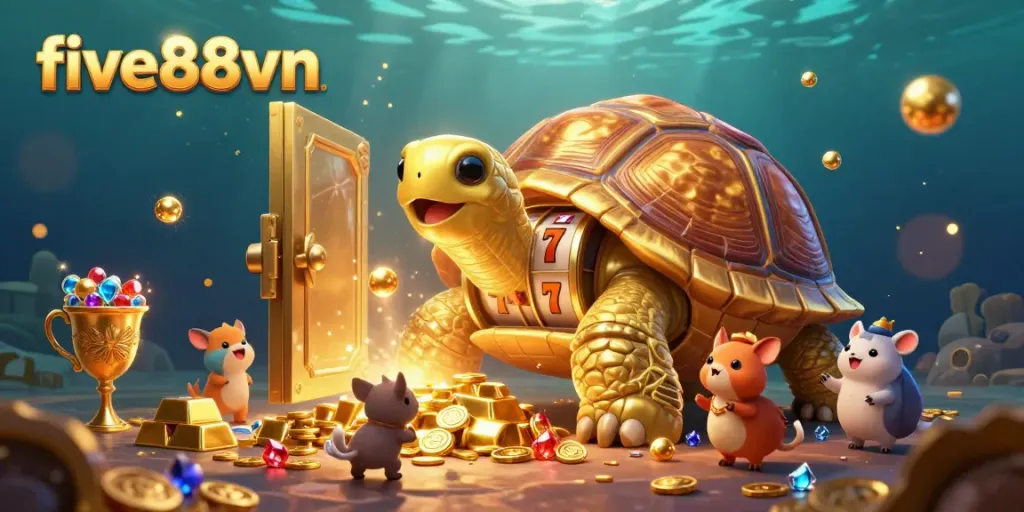 Experience exciting winning moments with five88vn's thrilling slot machines and golden treasures.