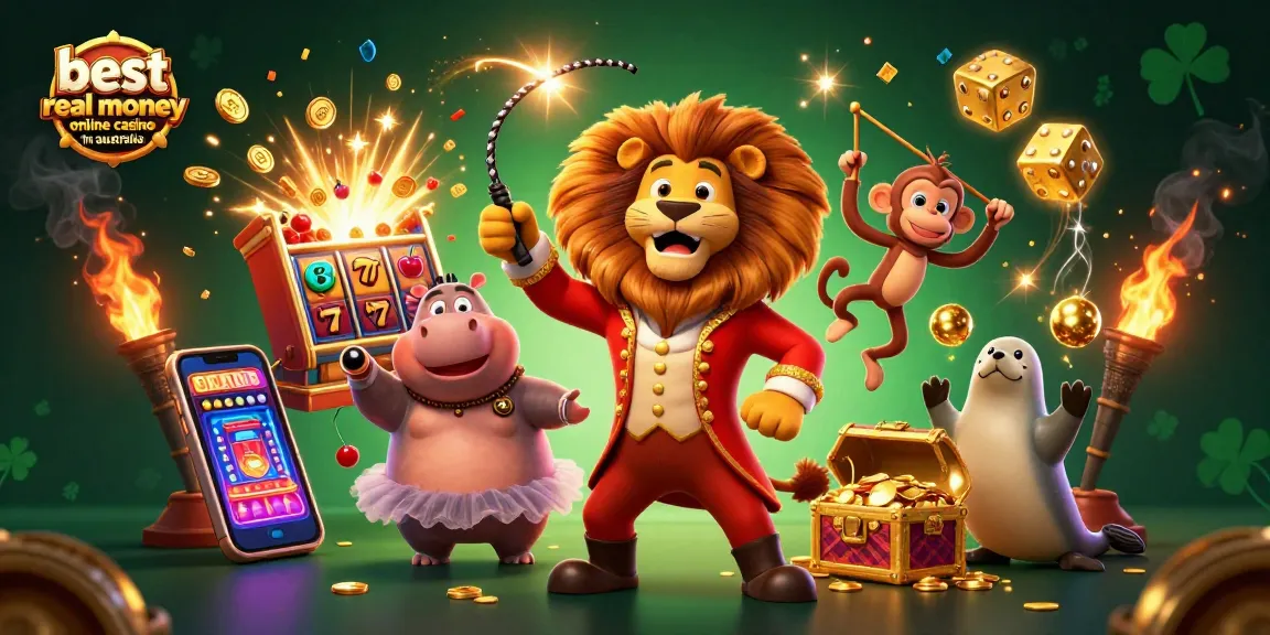 Experience the excitement of the best real money online casino in australia with vivid characters and casino elements
